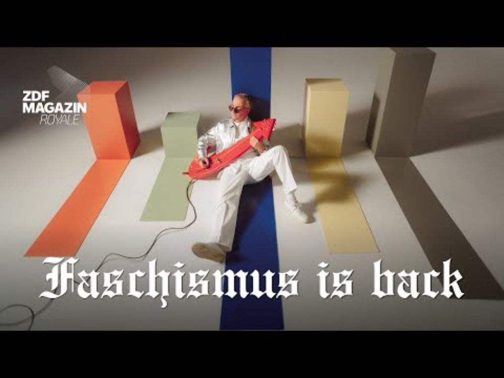 Jan Böhmermann – “Faschismus is back” | ZDF Magazin Royale