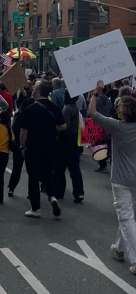 From No Kings NYC. More to come! 