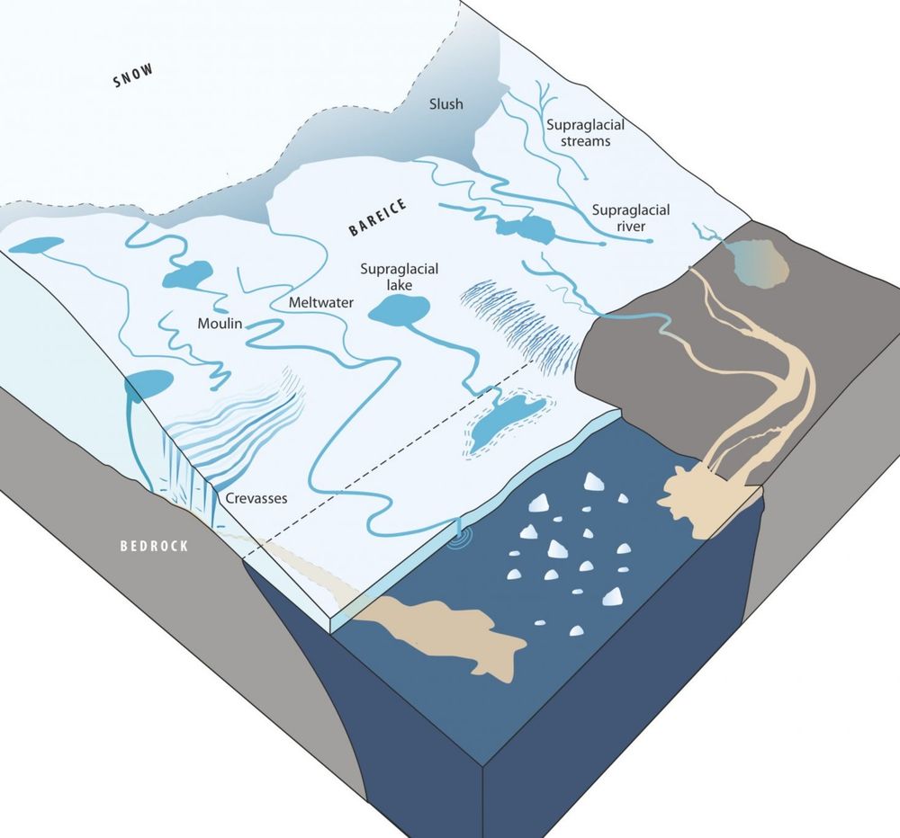 Illustration of role of SGLs in ice sheet system, from Pitcher and Smith (2019) - https://doi.org/10.1146/annurev-earth-053018-060212