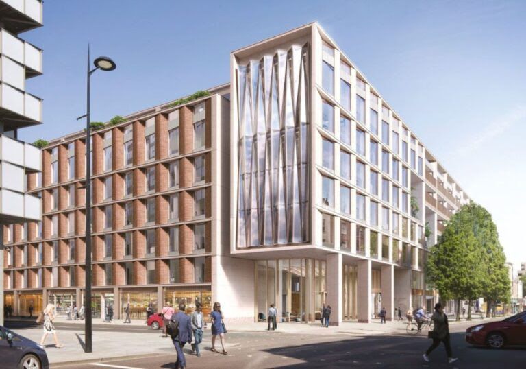 Architect's impression of the Lantern office building.