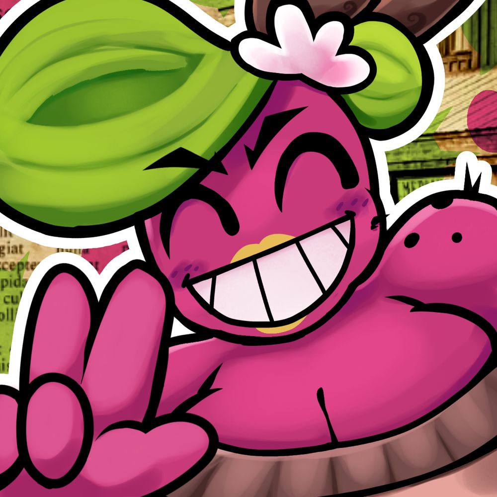 i drew miz prikly because i draw rouge enough