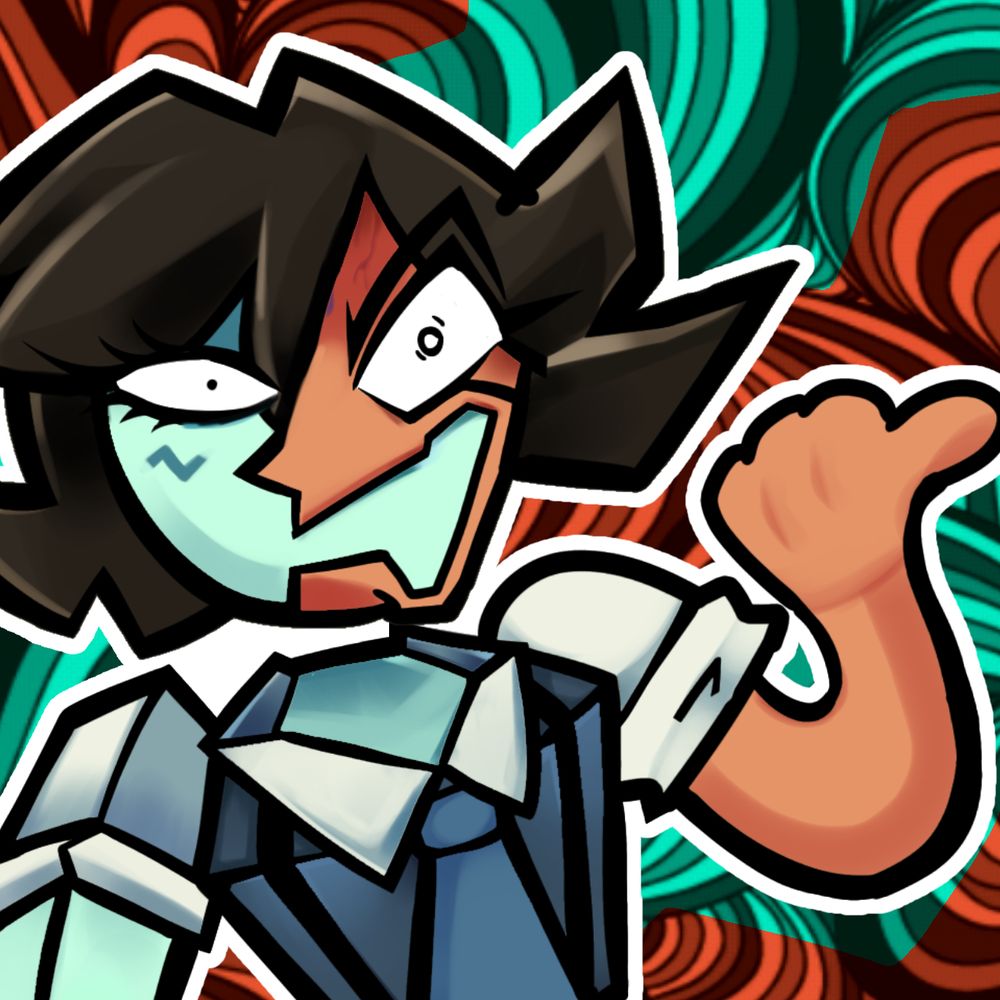 a very nice ena oc which looks prettier on the blue side but couldnt resist her ANGER. BAH. GREEDY.