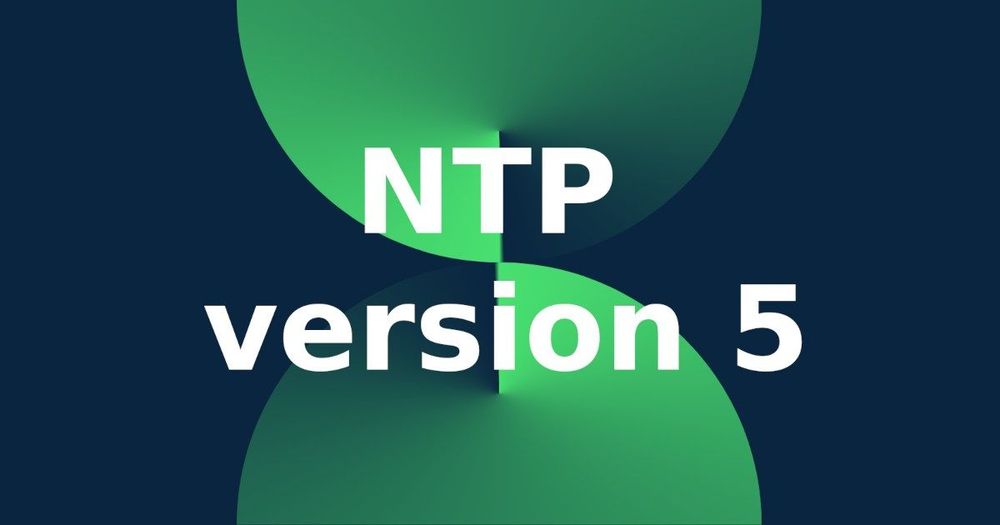 Image announcement ntpd-rs support for Network Time Protocol version 5