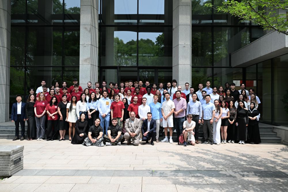 Photo de groupe des étudiants en mobilité en Chine de l’université de Montpellier Paul Valéry et de leurs camarades de Kedge business school
