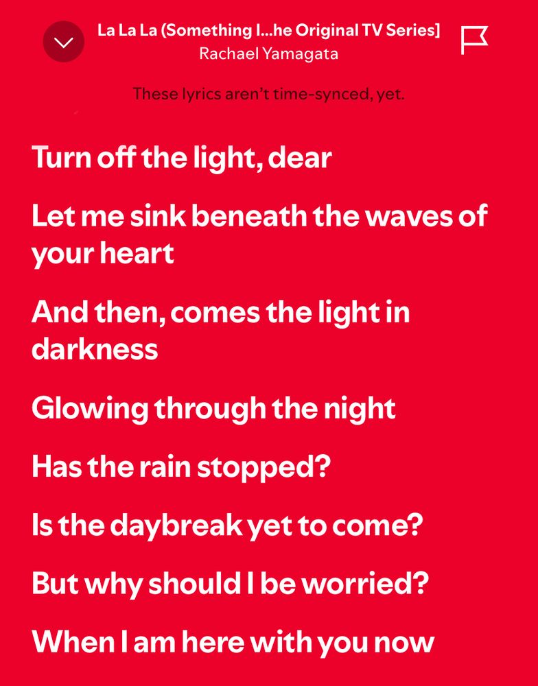 lyrics from la la la by rachael yamagata