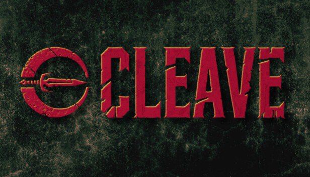 cleave logo with a grunge background 