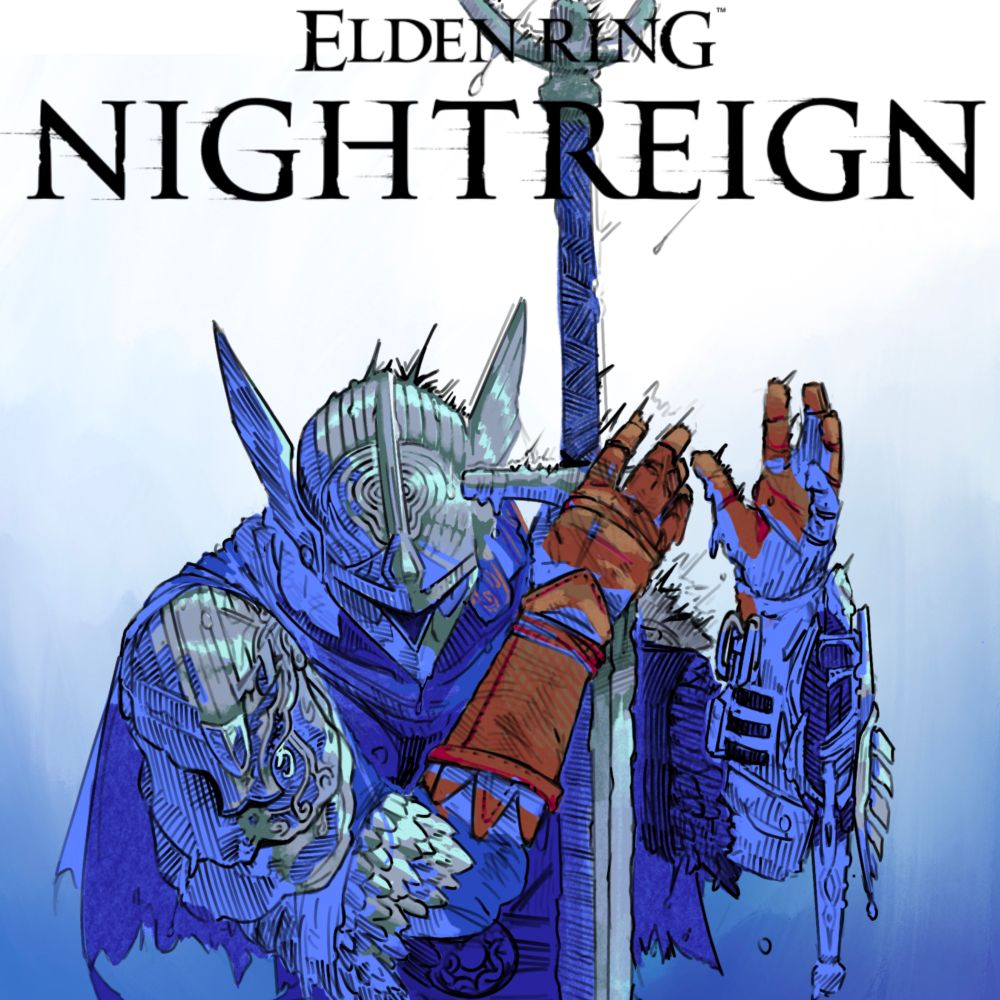 Wylder hunched over positioning his sword to prop himself back up 