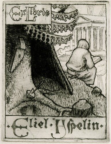 Eliel Aspelinin Ex libris