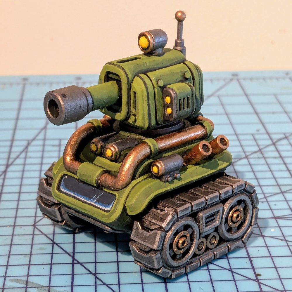 A small tank toy