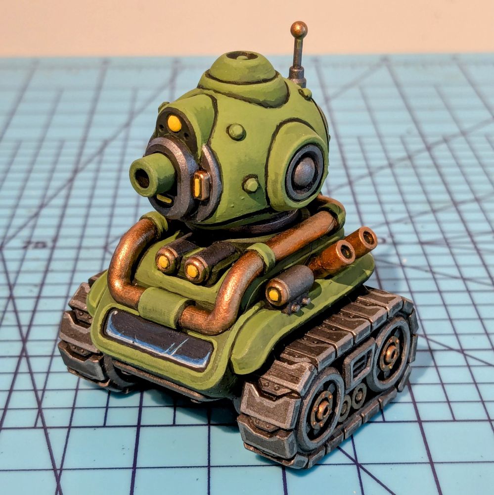 A small tank toy