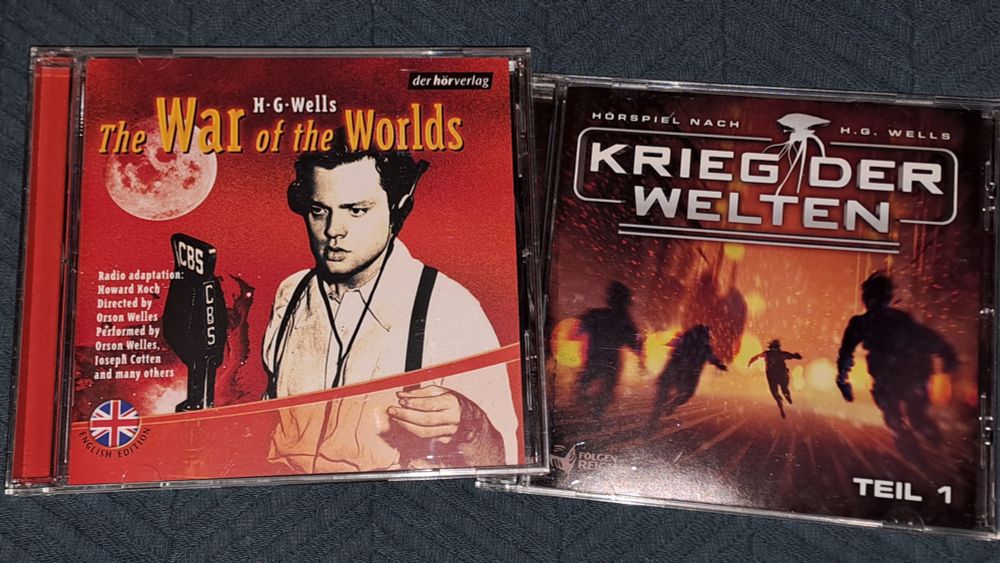2 verschiedene CDs zum Hörspiel