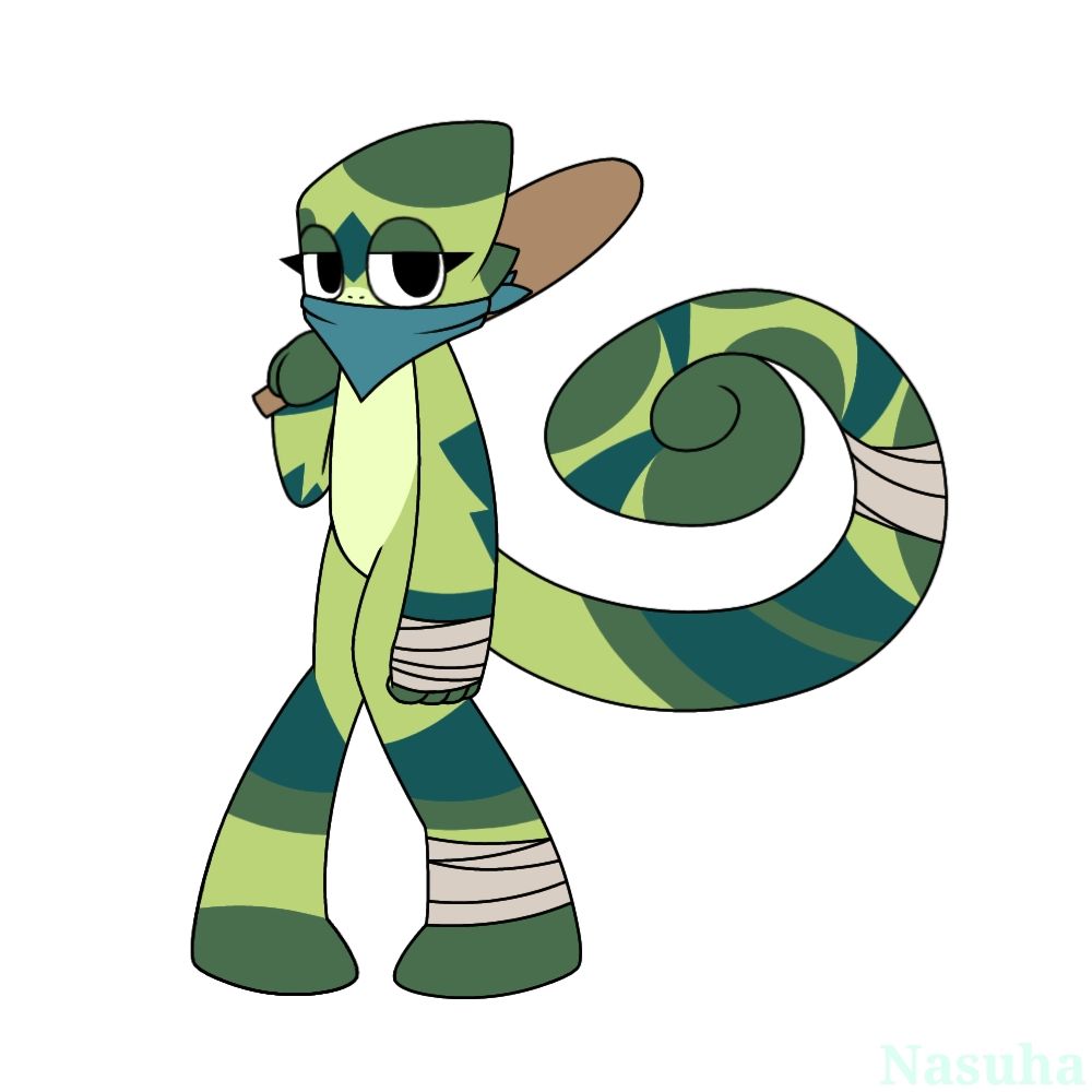 Camila the chameleon | She/Her | 18 year old | Rude & softie