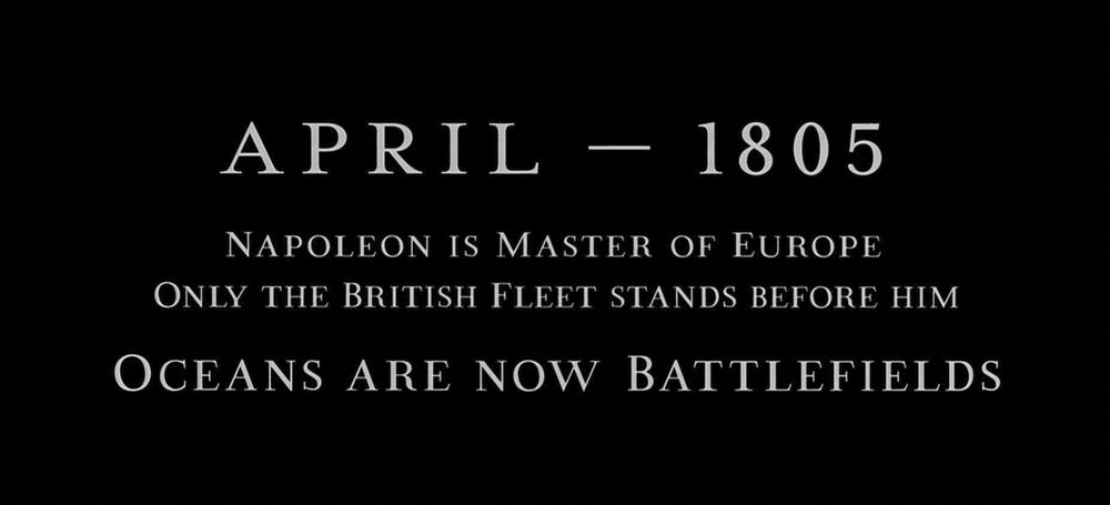 APRIL — 1805
NAPOLEON IS MASTER OF EUROPE
ONLY THE BRITISH FLEET STANDS BEFORE HIM
OCEANS ARE NOW BATTLEFIELDS