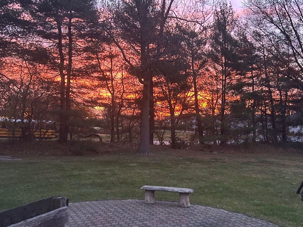 An east coast sunrise. 