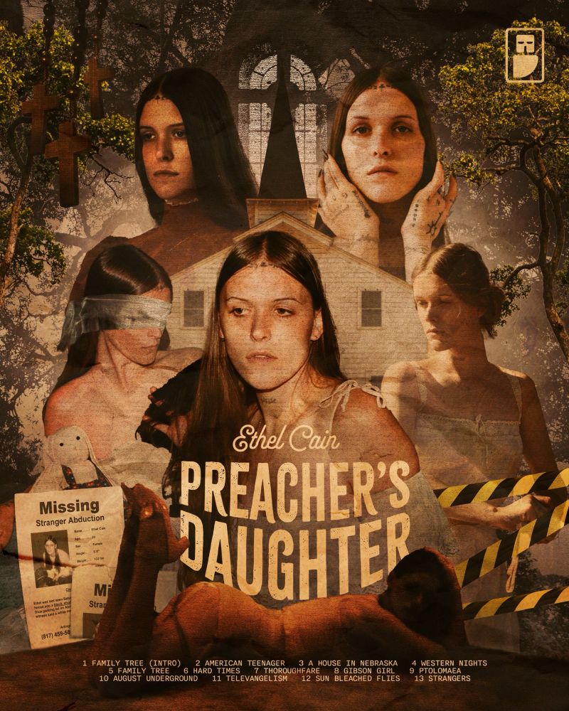 poster - ethel cain, preacher’s daughter