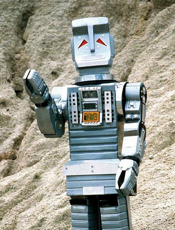 The OG Marvin from the 1980s era BBC production of the HitchHiker’s Guide To The Galaxy