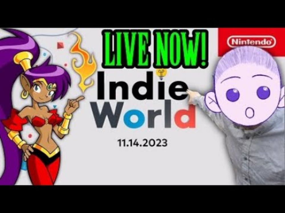 LIVE NOW: Sojan REACTS To Nintendo Indie World Showcase 2023! | Livestream