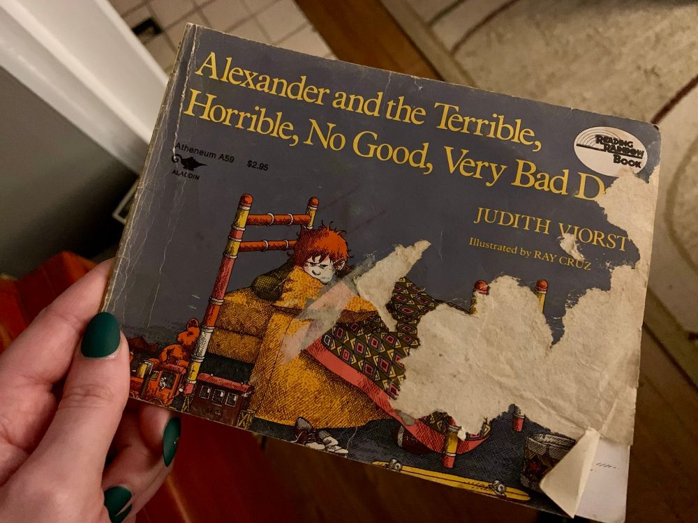 The Book Alexander and the Terrible, Horrible, Mo Good, Very Bad Day