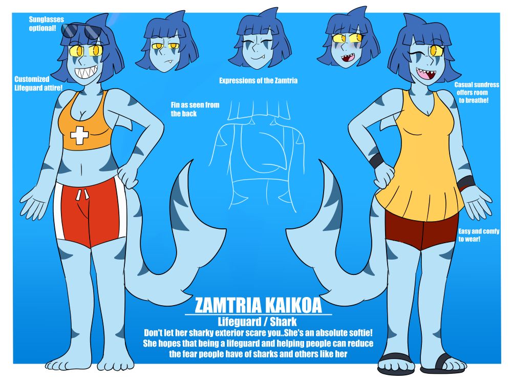 Gao Gao she's a shark!