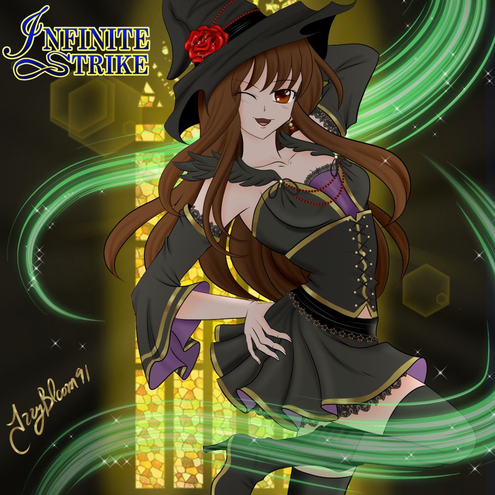 Cleobelle is a MC on the webcomic Infinite Strike can read on Tapas https://tapas.io/series/Infinite-Strike/info

