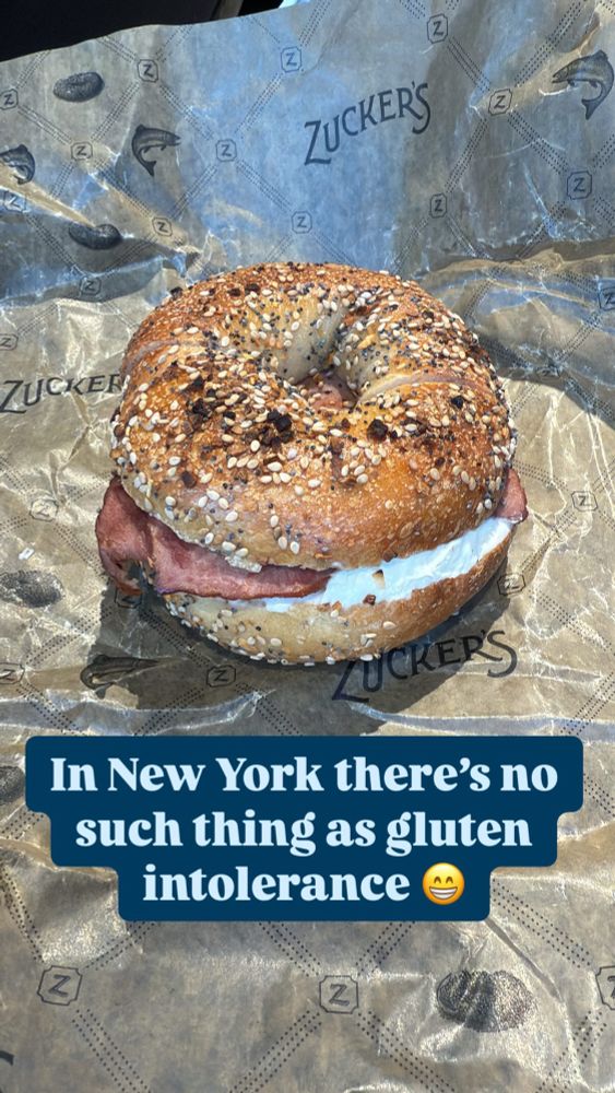Picture of everything bagel
