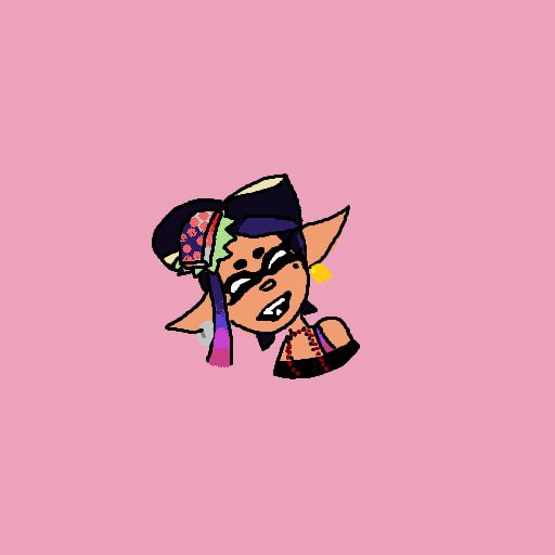 Callie from Splatoon, smiling.