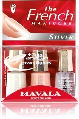 Mavala Natural French Manicure - Silver Coffret Mavala Natural Silver Lu 3x5 ml | eBay