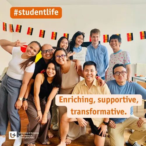 Advanced Master in Development Studies at the Institute of Development Policy (IOB), University of Antwerp, Belgium.