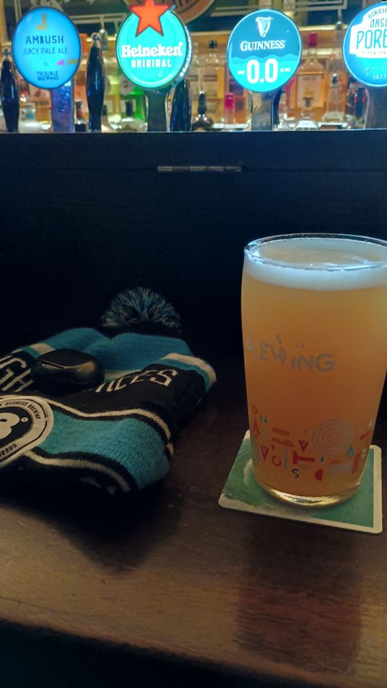 Pint of Trouble Brewing Ambush - 108 Rathgar - next to 8° hat 