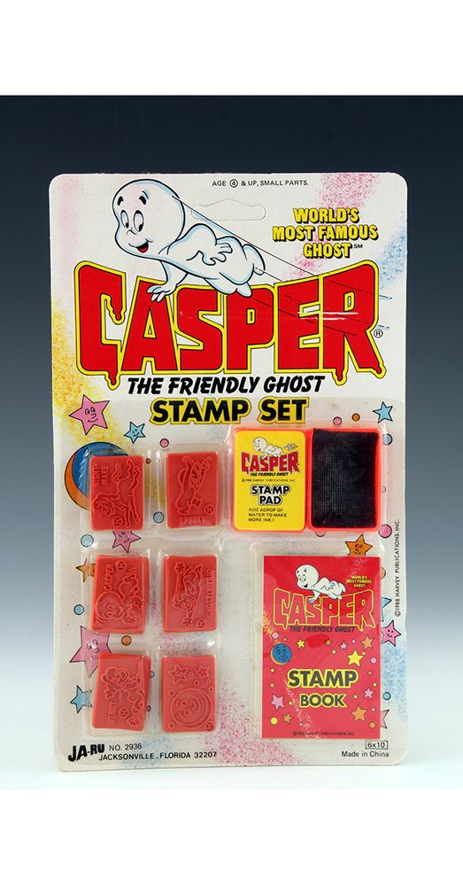 Casper Stamp Set by JA-RU Inc., 1988.