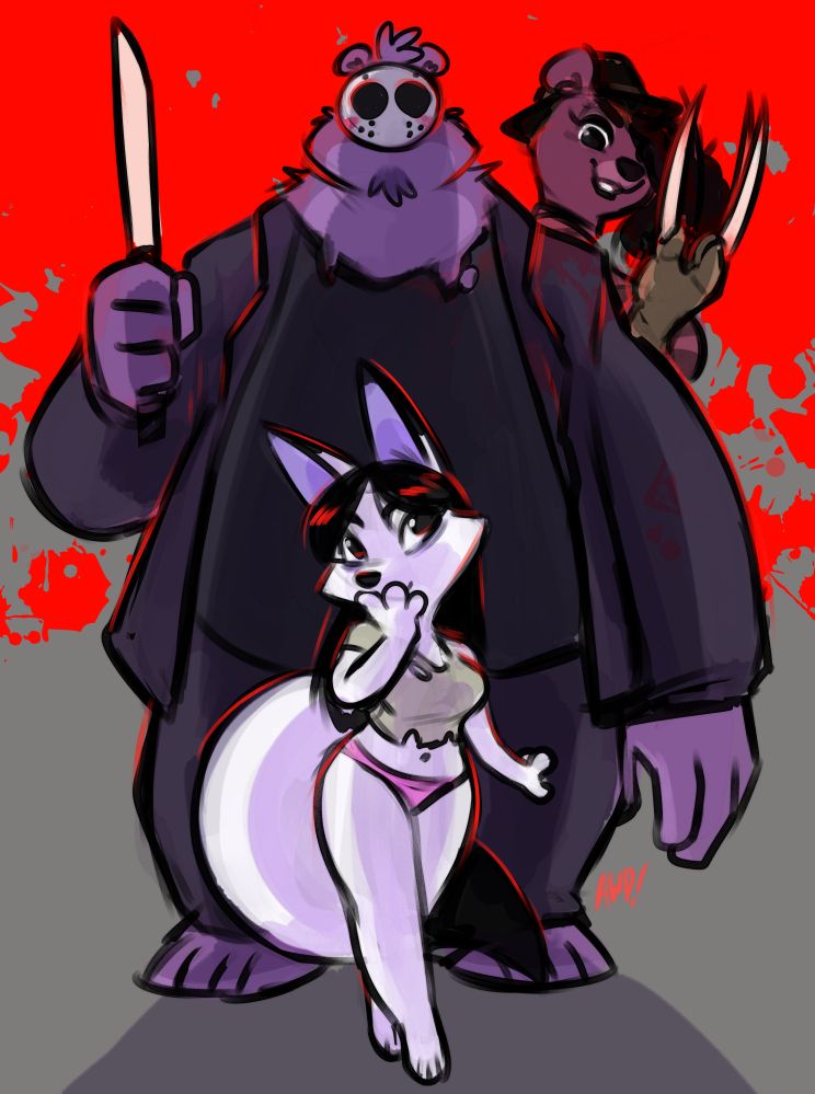 art
Bear With Us Friday the 13th