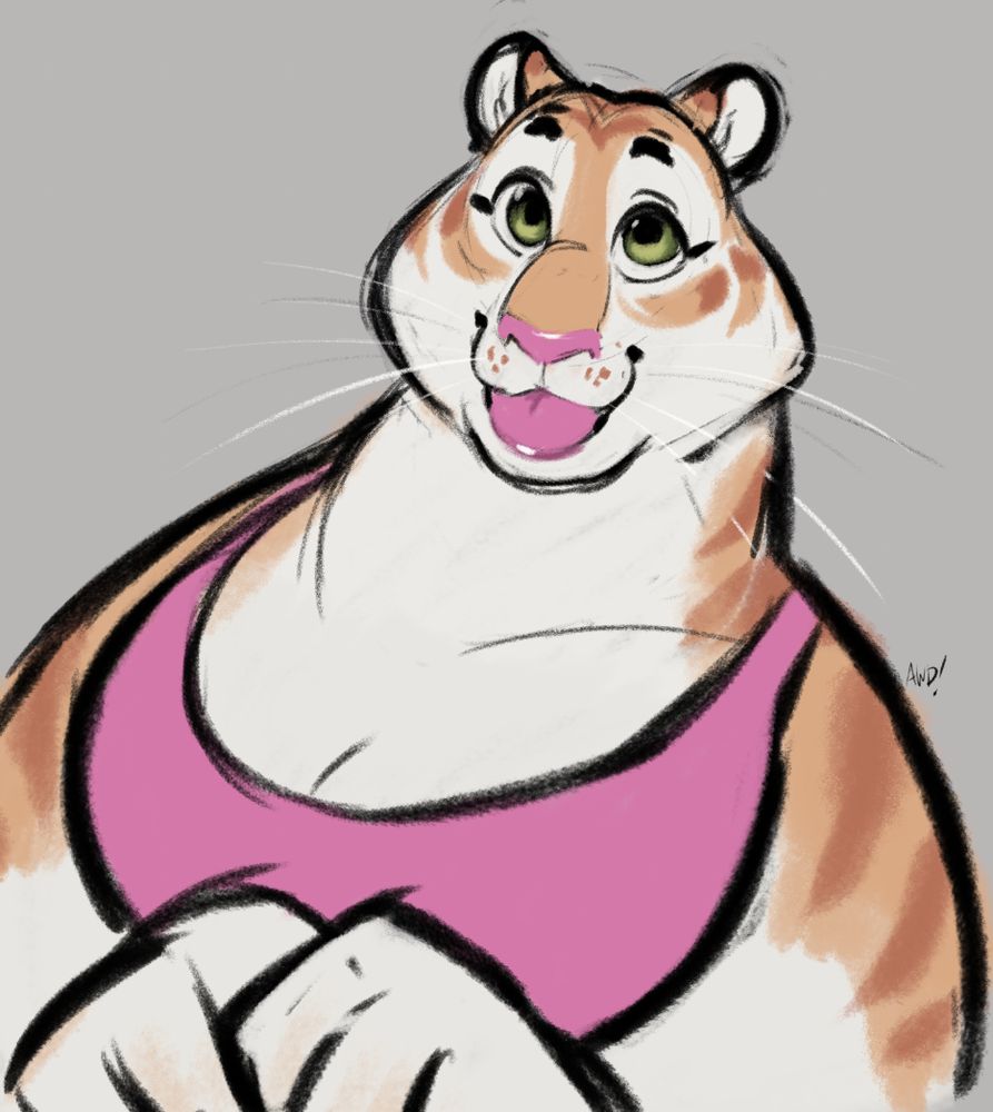 art
Anthro Ava the Golden Tiger