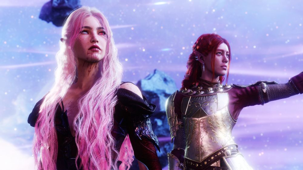 My durge Elistine and her guardian (her mother) spending time together!