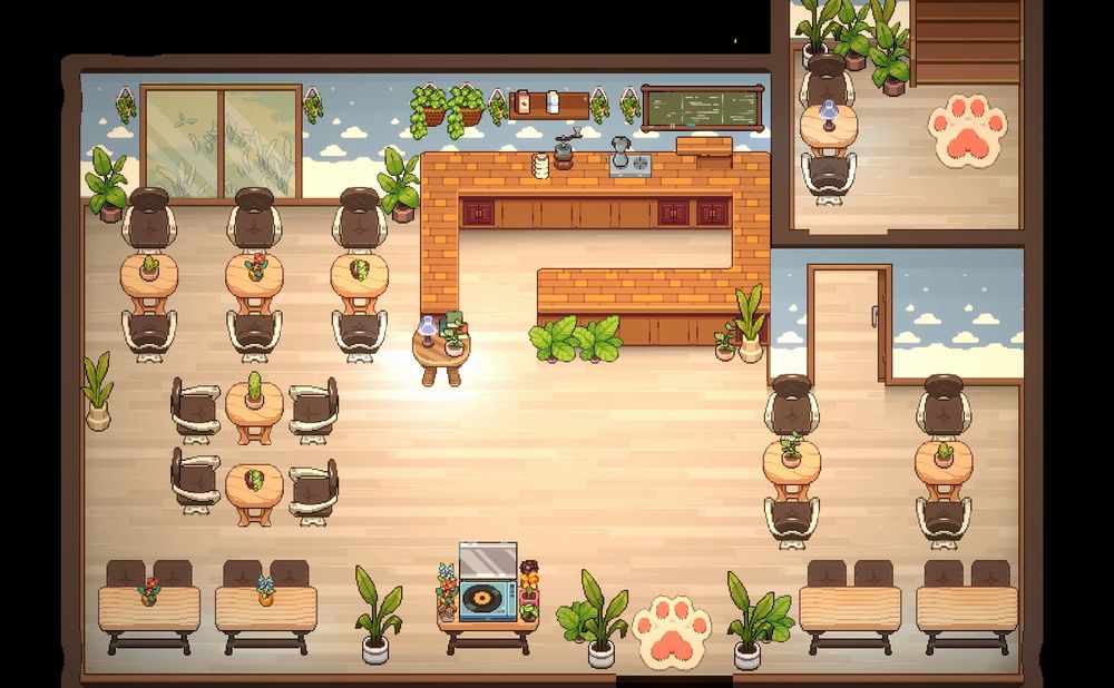 Tailside cafe decor