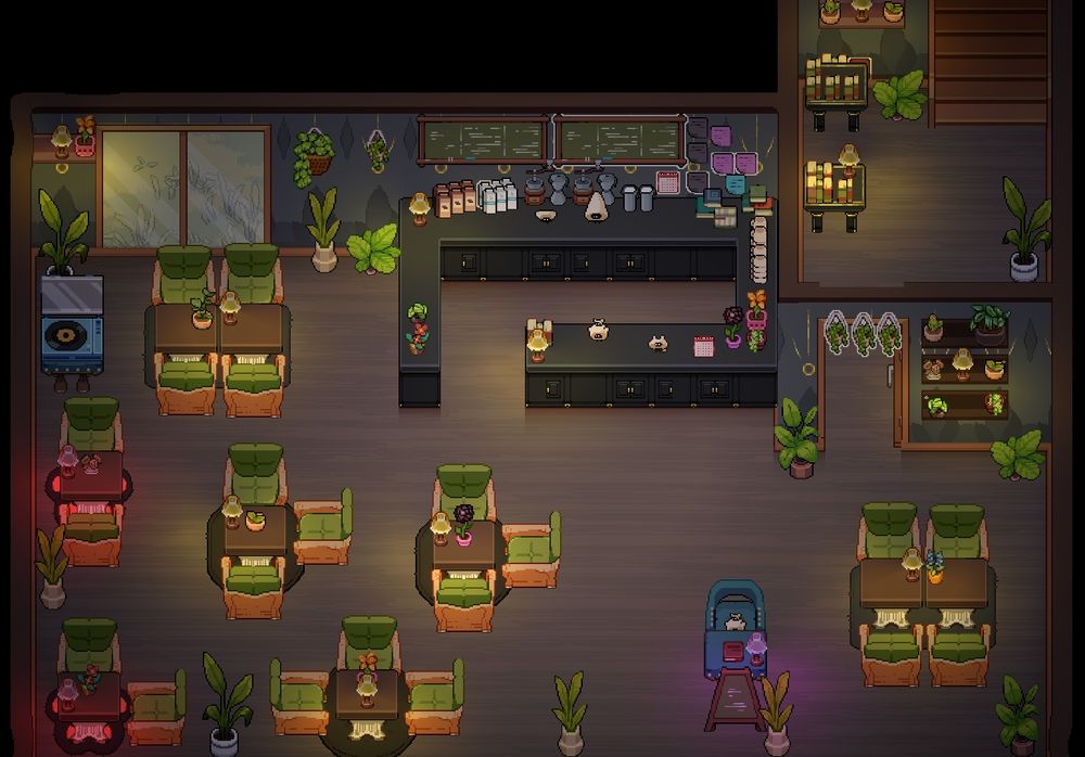 Tailside cafe decor