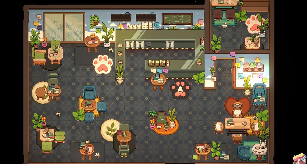 Tailside cafe decor