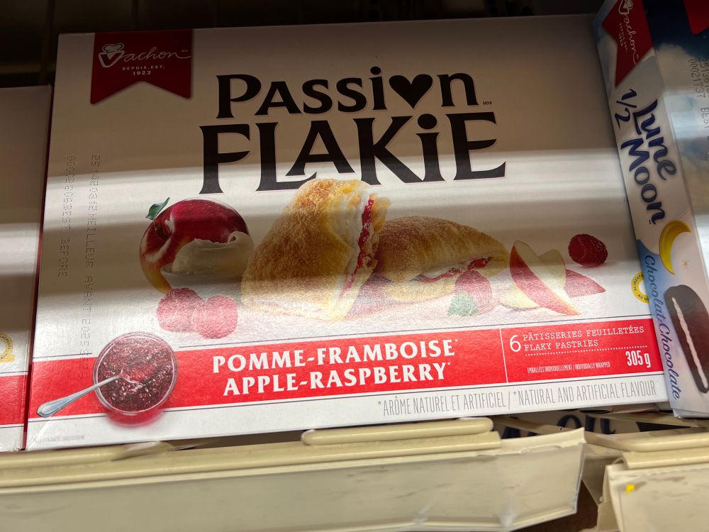 Apple raspberry pastries