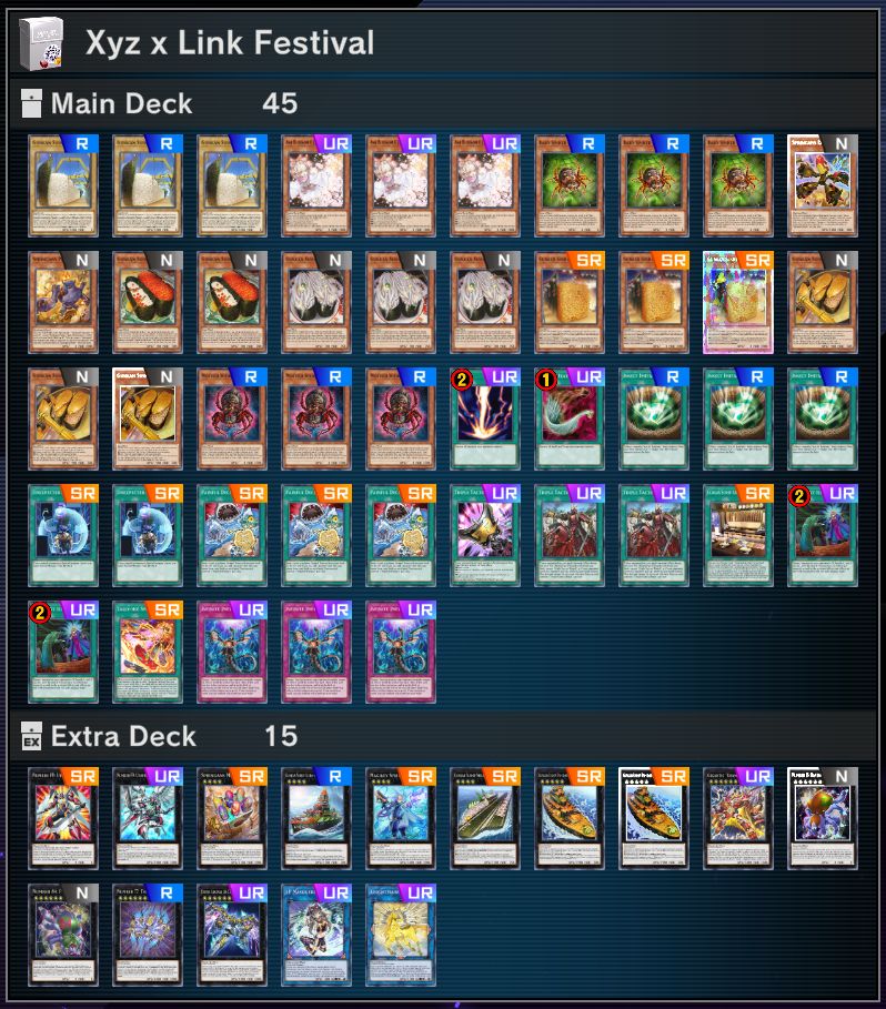 Suship + Spider Decklist :)