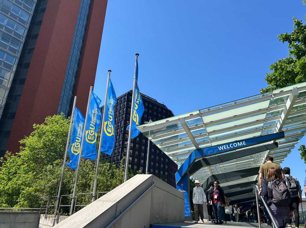 EGU 2025 event entryway