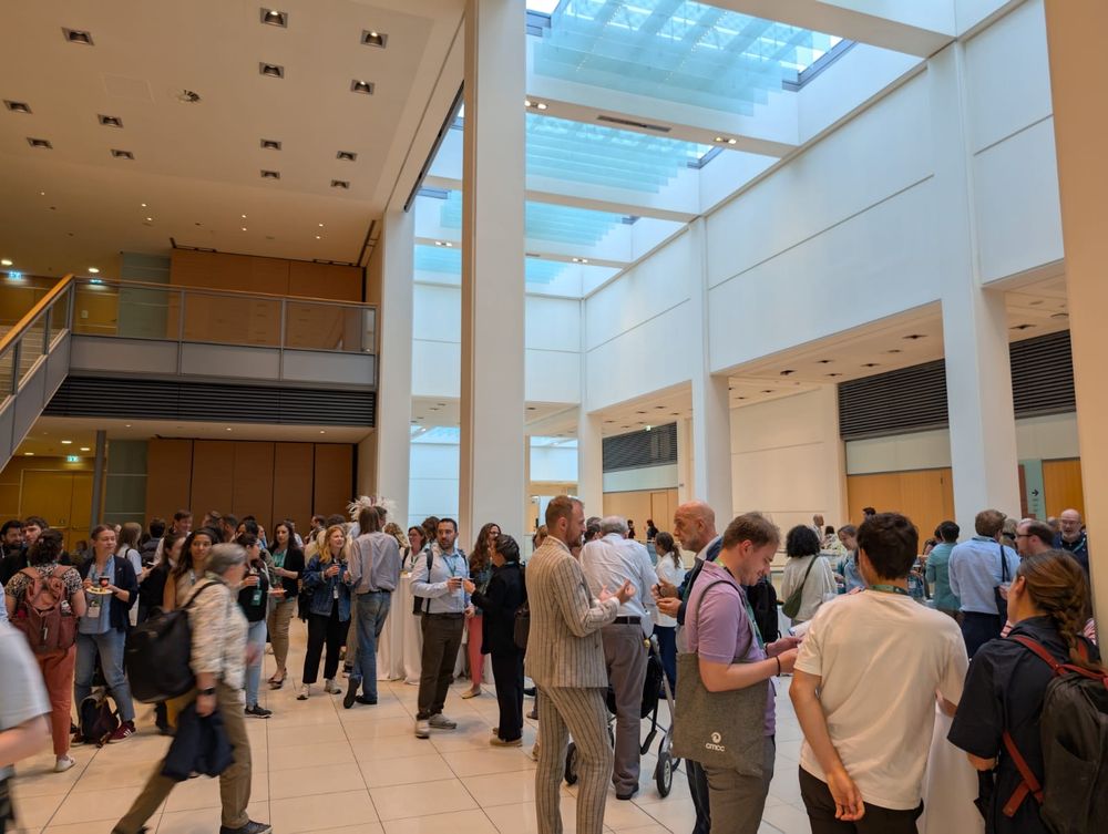 People gathering for the ECCA Conference