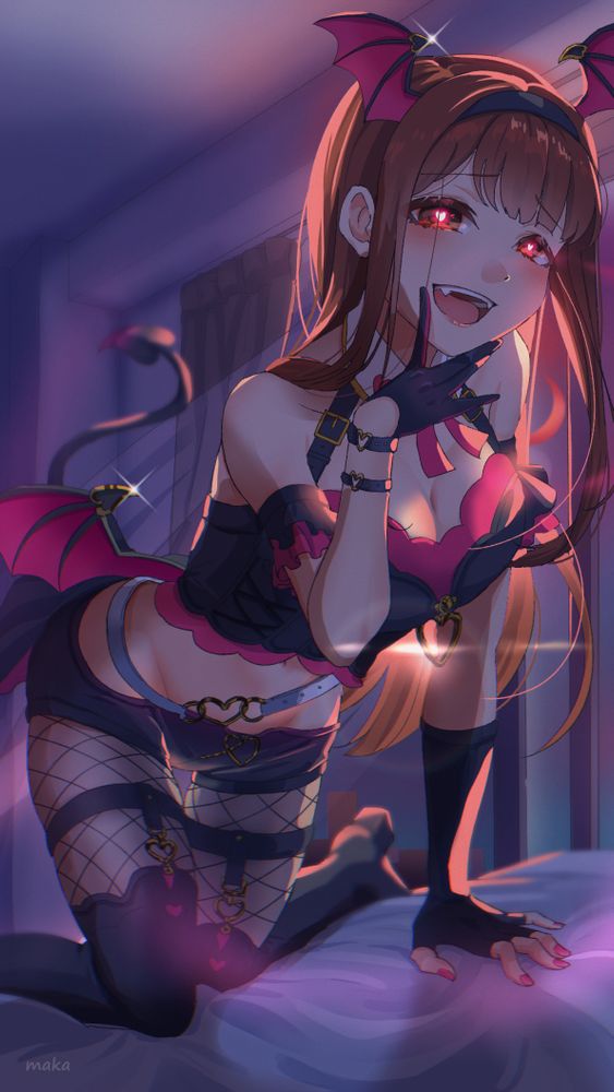 デビル衣装の田中琴葉