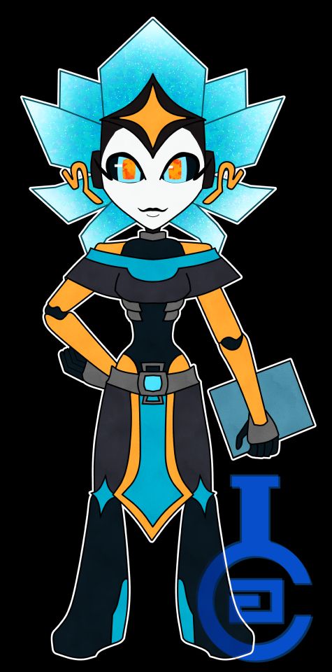 A chibi illustration of Cubix Sparks, a character from Wildstar, reimagined to align with the universe of my original characters.

Previously, she was involved in acting, writing, and scientific pursuits. Currently, she serves as a teacher and counselor for Koi, Saber, and Mel.

She is single and prefers to focus on herself rather than dating.

She changed her career and relocated after experiencing betrayal from her partner, Myst, who is also an actor and documentary filmmaker.