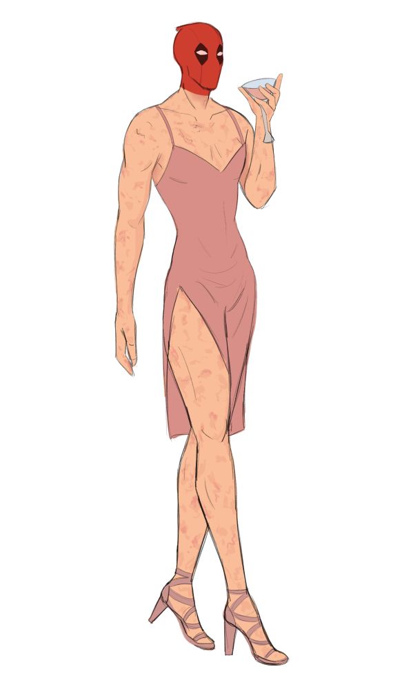 Zoomed out version of the first drawing