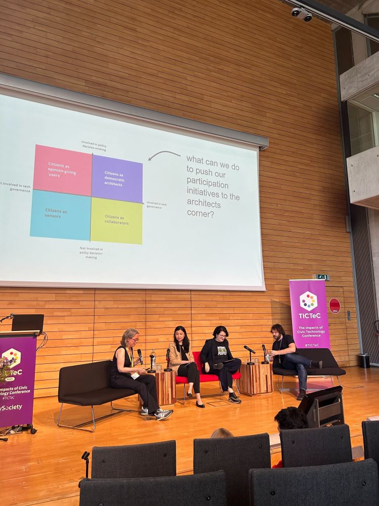Panel on Growing the Open Society: Tech and democratic innovation
