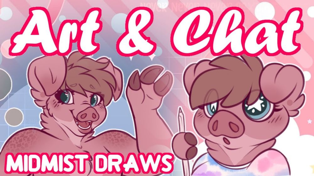 Draw my Fursona with me! - [MidMist Draws]