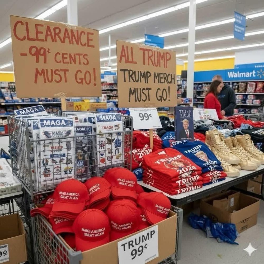 99¢ maga merch at Walmart 