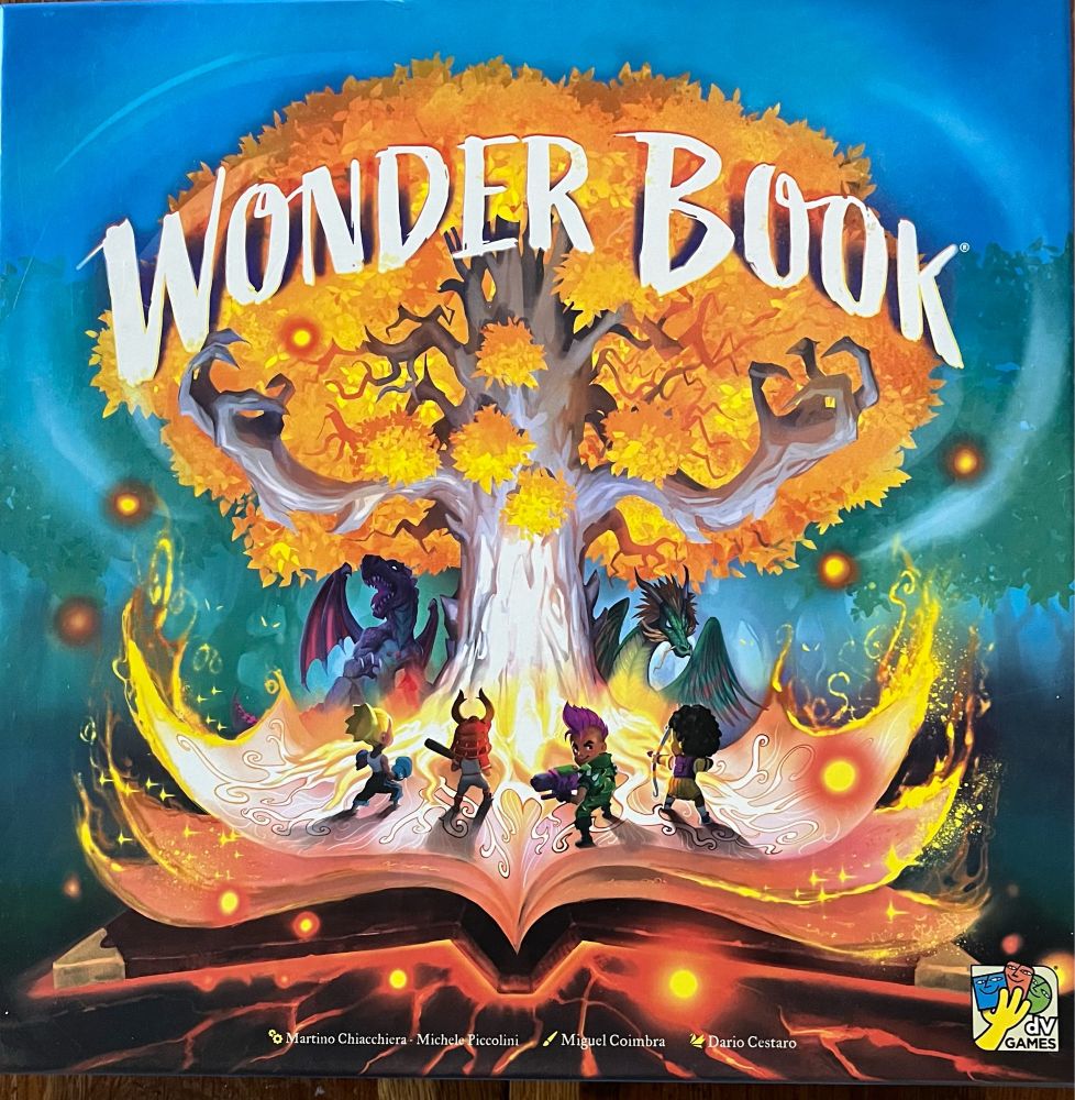 Photo de la boîte du jeu de société wonder book