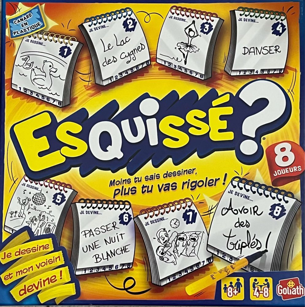 Image de la boîte du jeu Esquissé pour 8 joueurs