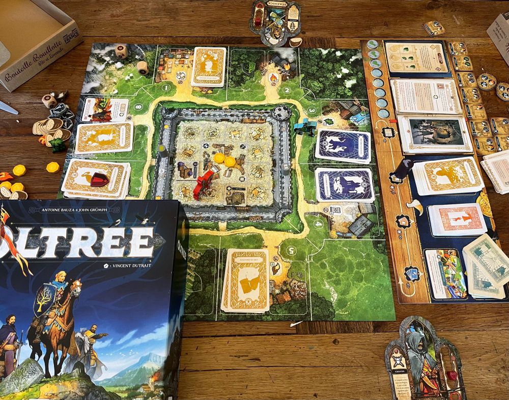 Partie en cours du jeu Oltréé