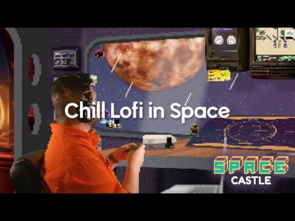 Chill Lofi Beats For An Interstellar Journey (1 Hour) | Space Castle